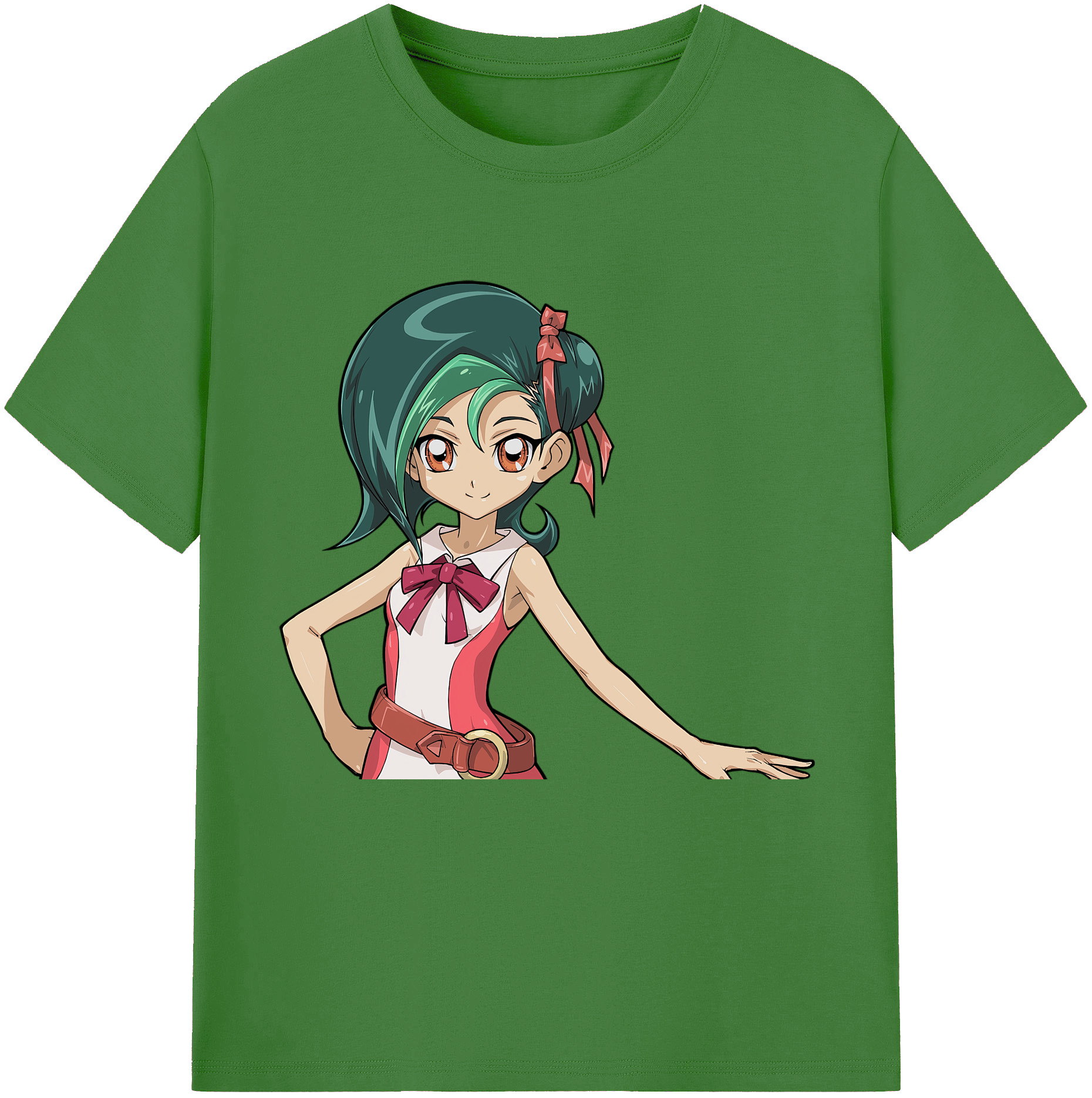 （画像用） 遊☆戯☆王 Yu-Gi-Oh! レディースカジュアルプリントTシャツ（綿100％）